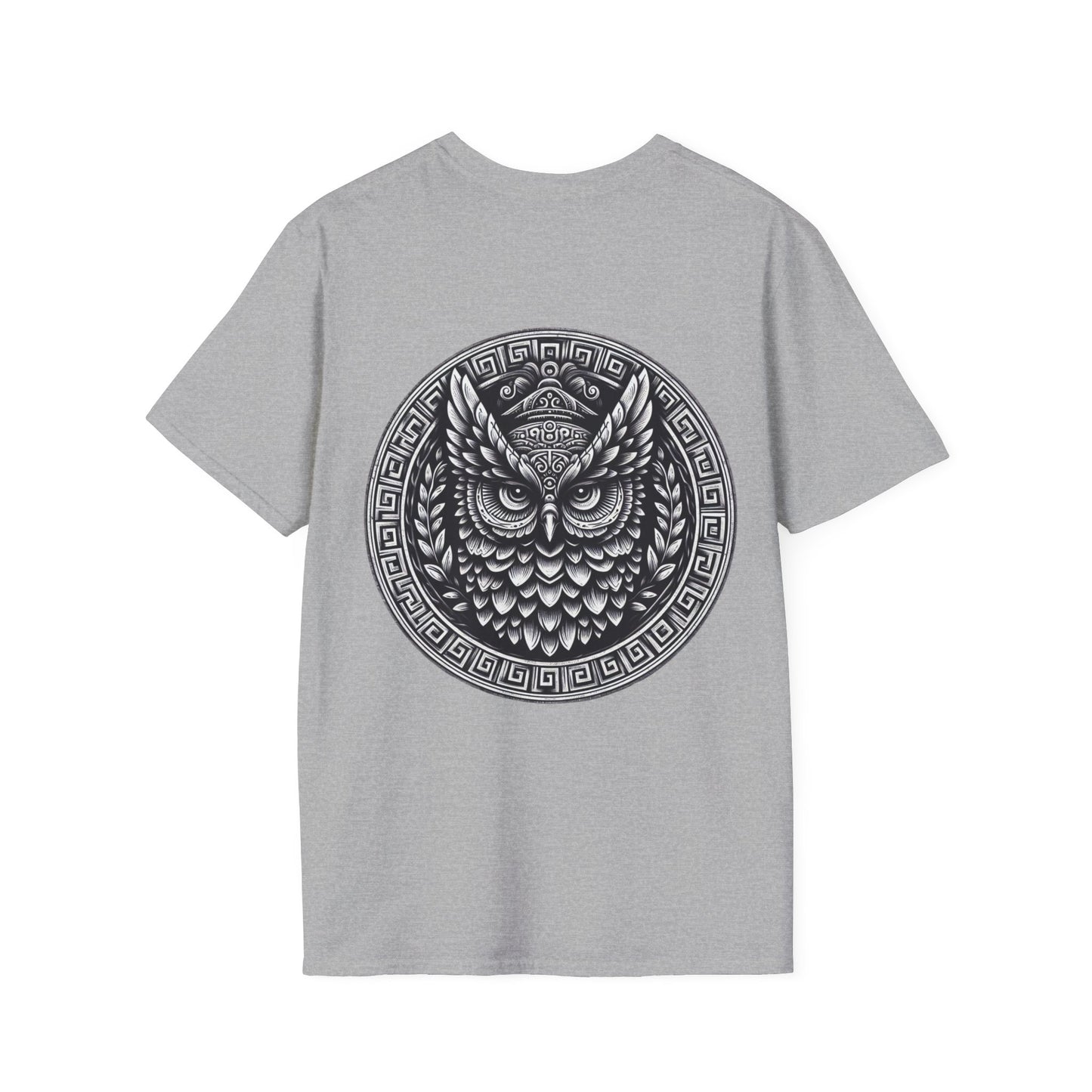 Greek Athena Owl Graphic T-Shirt