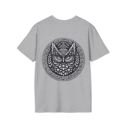 Greek Athena Owl Graphic T-Shirt