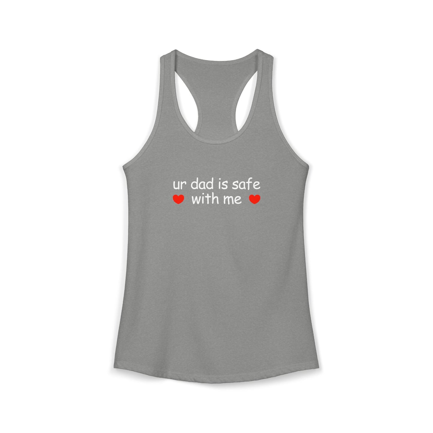 ur dad is safe with me Y2K Tank Top