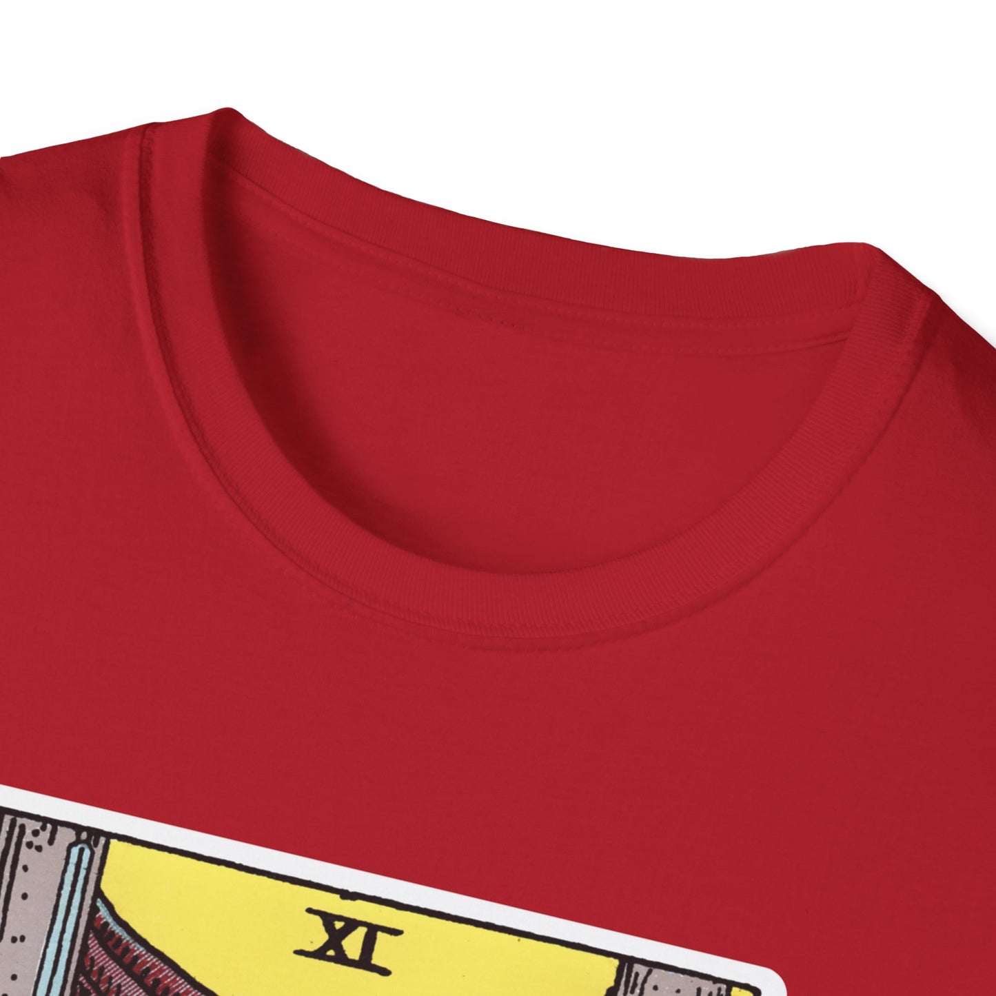 Camiseta de la Carta del Tarot de la Justicia
