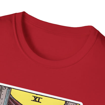 Camiseta de la Carta del Tarot de la Justicia
