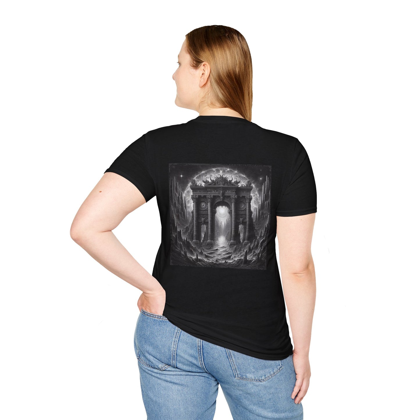 Greek Tartarus Gates Graphic T-Shirt