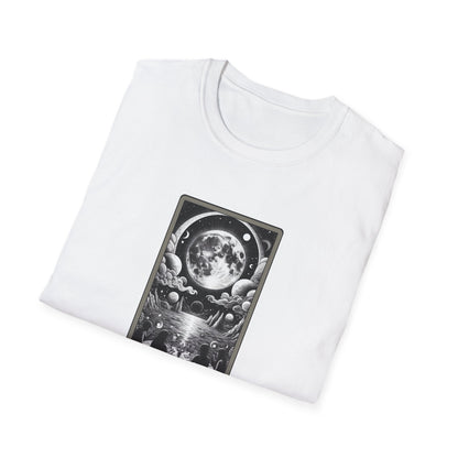 "The Moon" Tarot Card Graphic T-Shirt