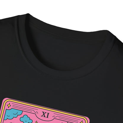"The Girlboss" Cartoon Tarot Card T-Shirt