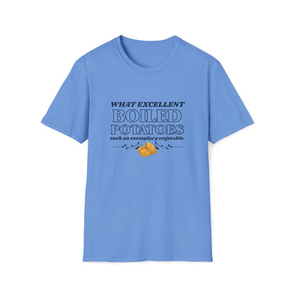 Pride and Prejudice "What Excellent Boiled Potatoes" T-Shirt