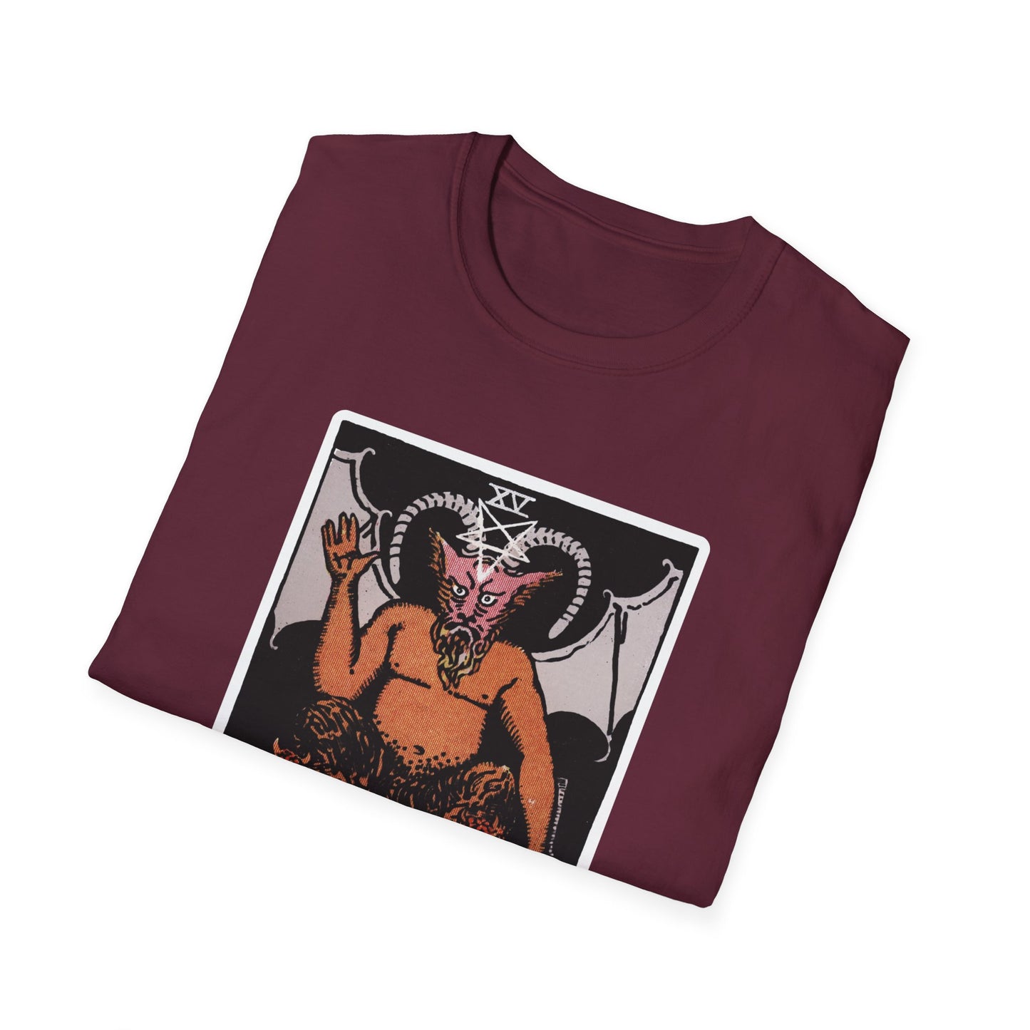Teufel Tarotkarte T-Shirt