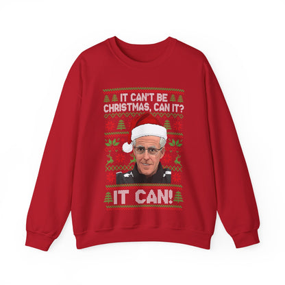 It Can't Be Christmas Can It? Football Christmas Jumper