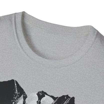 Horned Demon Illustration T-Shirt