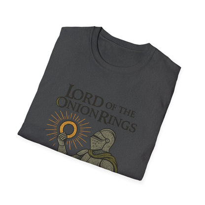 Lord of the Onion Rings Medieval Parody T-Shirt