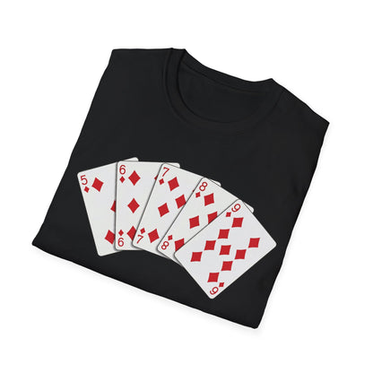 Straight Flush Cards T-Shirt