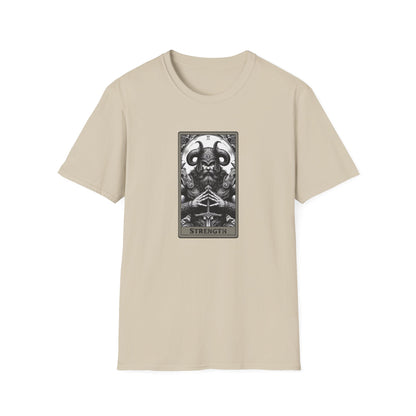 "Strength" Tarot Card Graphic T-Shirt