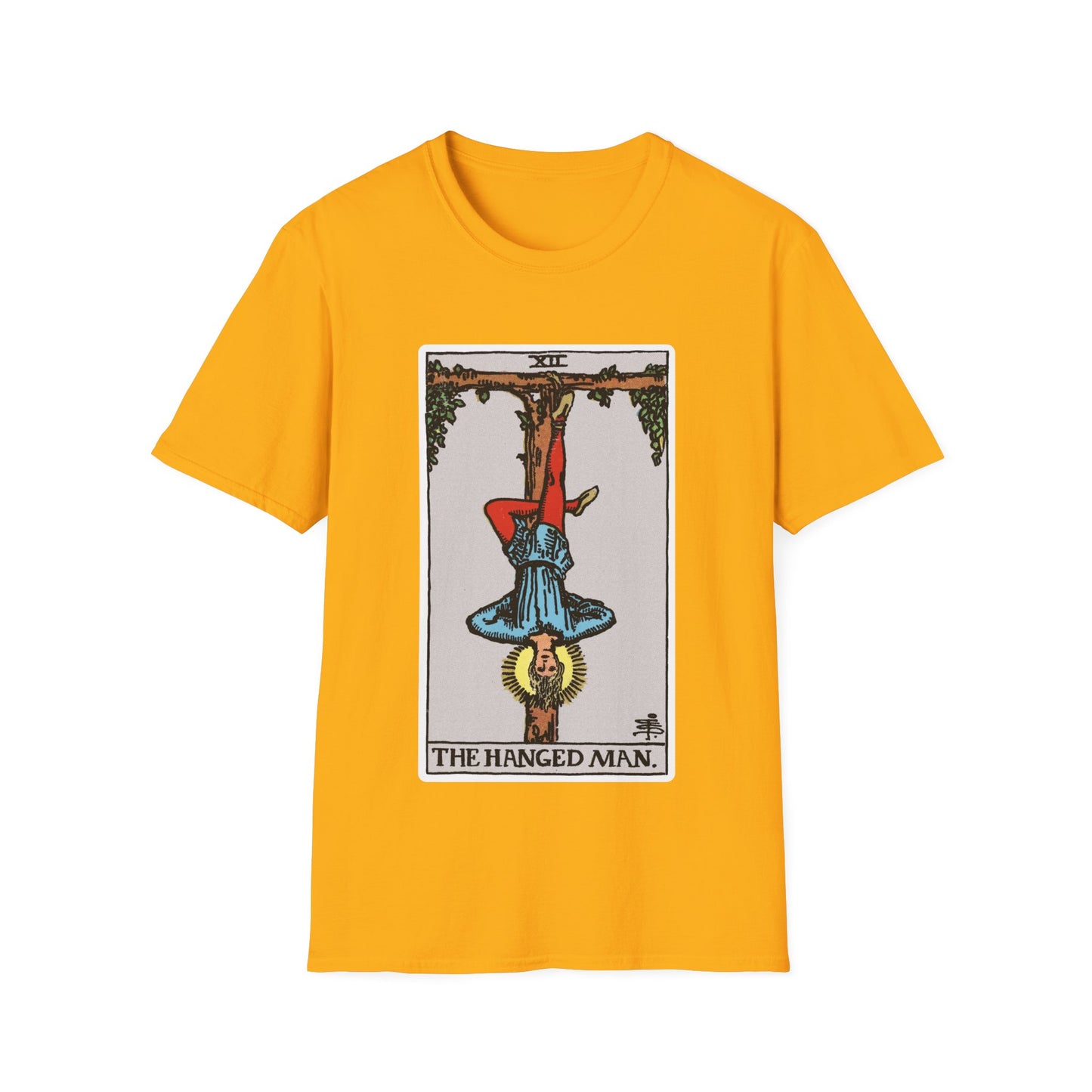 Camiseta de la Carta del Tarot del Colgado