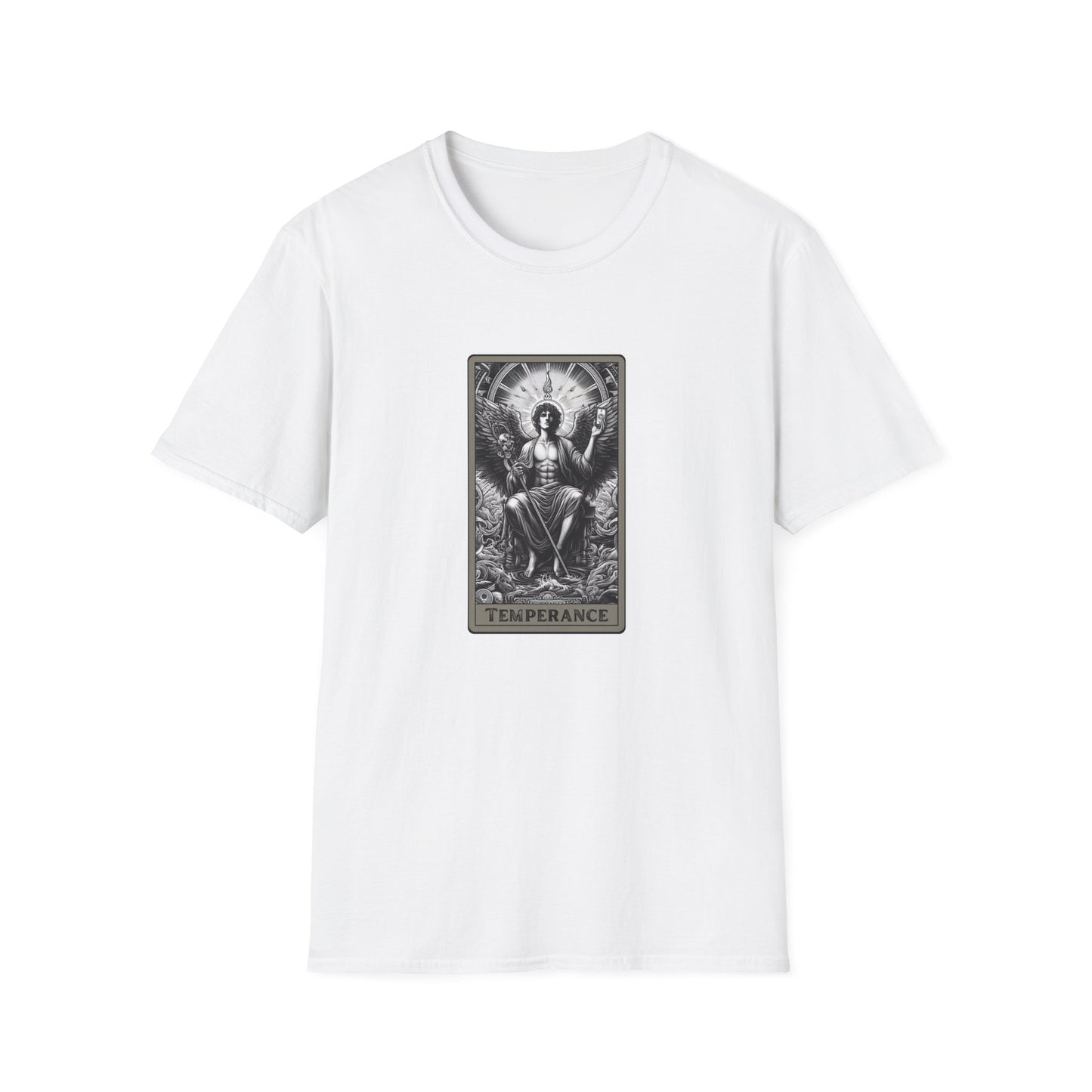 "Temperance" Tarot Card Graphic T-Shirt