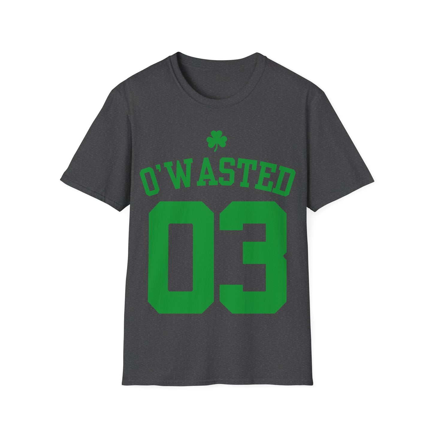 Camiseta de Jersey del Día de San Patricio O'Wasted