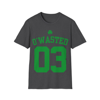 Camiseta de Jersey del Día de San Patricio O'Wasted