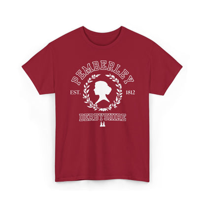 Pride and Prejudice Pemberley Varsity T-Shirt