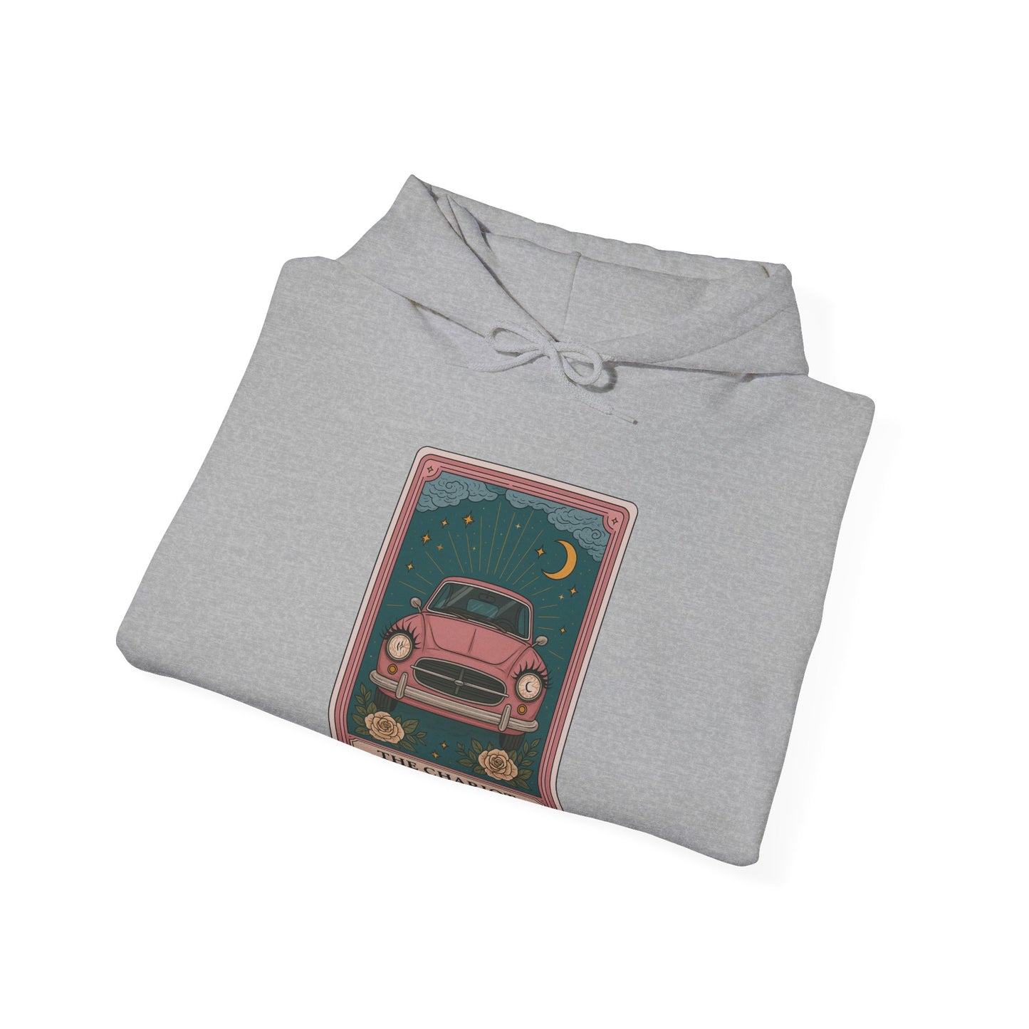 Mock Tarot Card "The Chariot" Fiat 500 Unisex T-Shirt