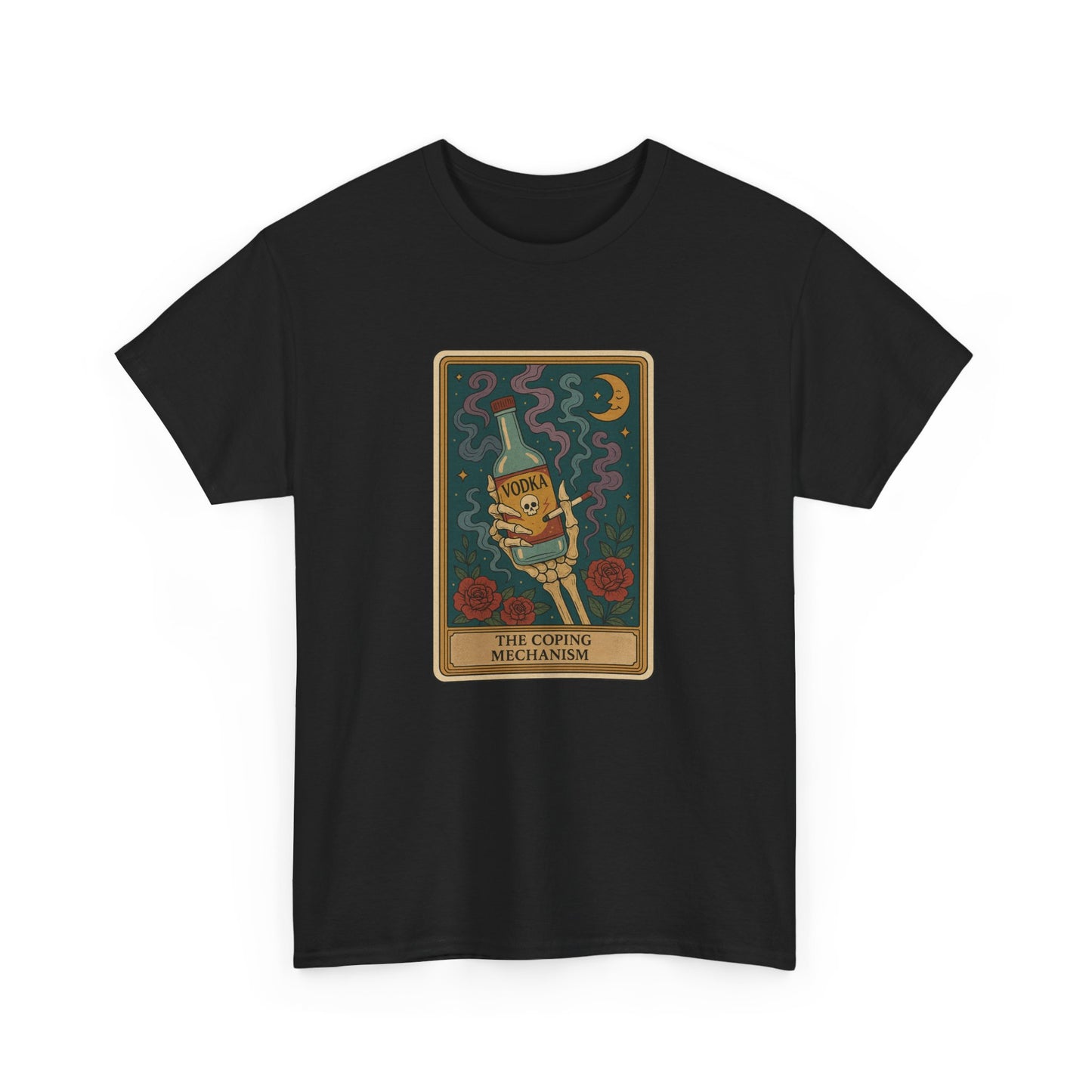 Mock Tarot Card "The Coping Mechanism" Unisex T-Shirt
