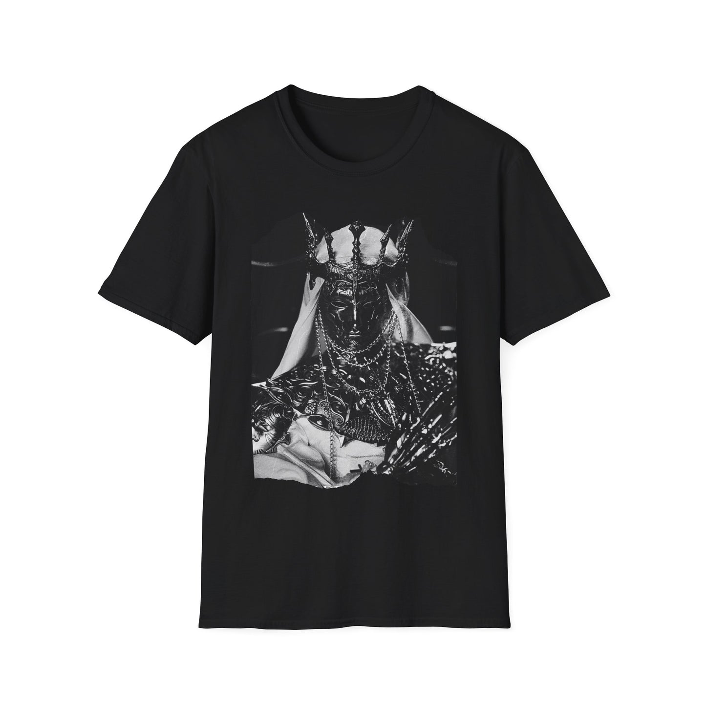 Horned Demon Illustration T-Shirt