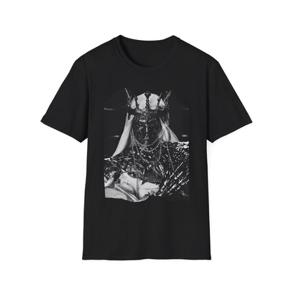 Horned Demon Illustration T-Shirt
