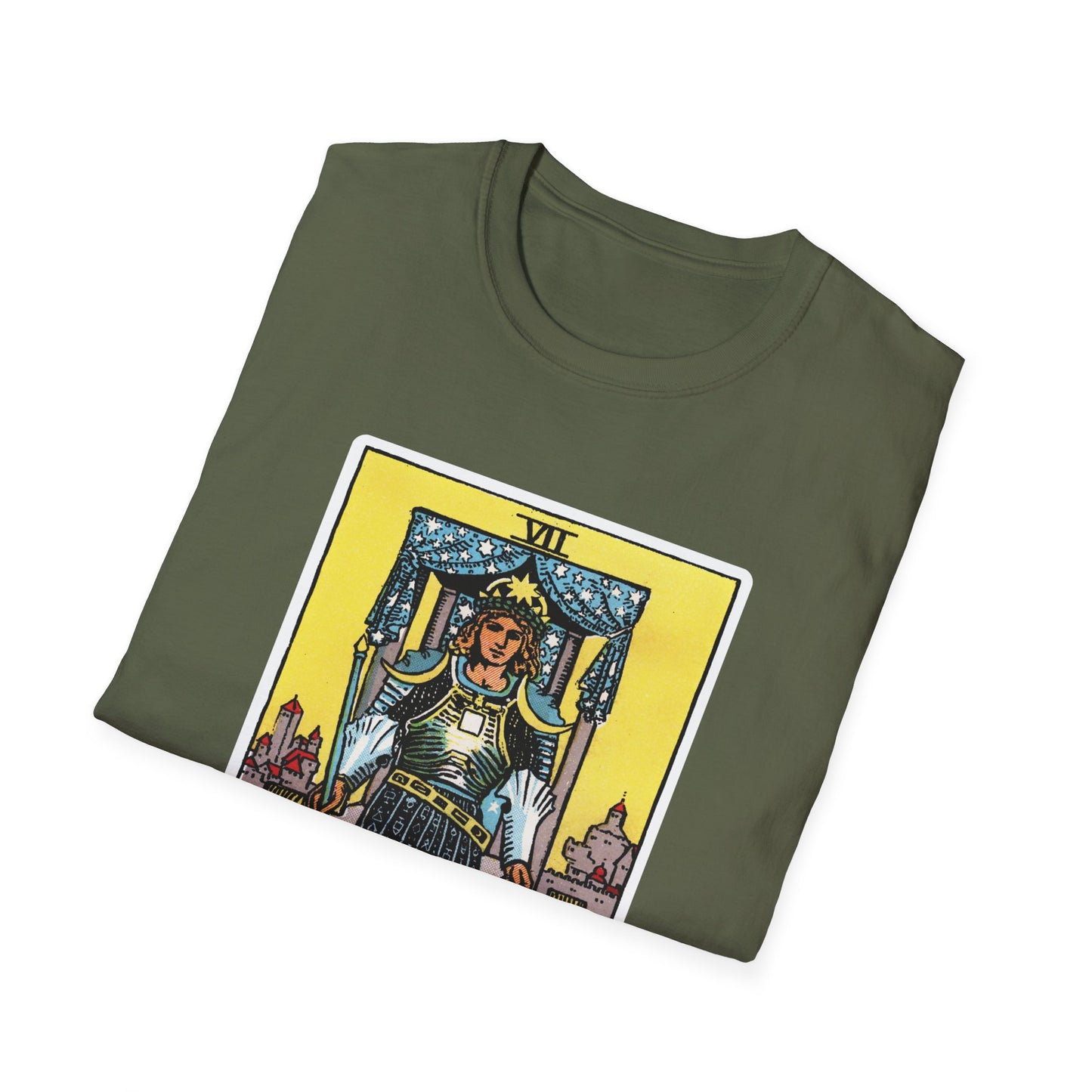 Camiseta de la Carta del Tarot El Carro