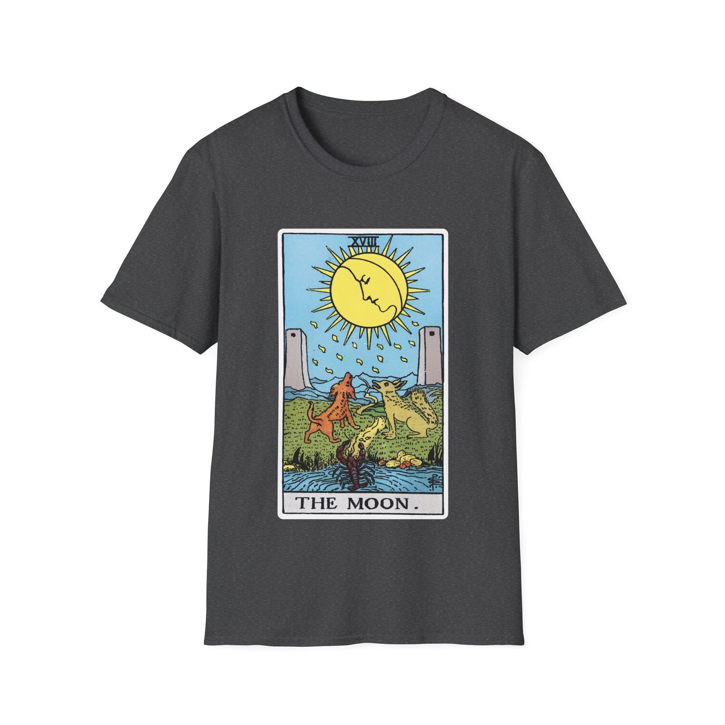 Camiseta de la Carta del Tarot La Luna
