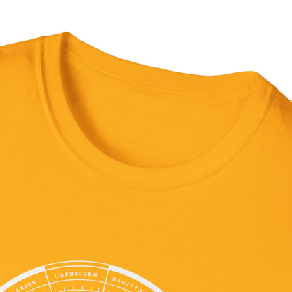 Minimalist Zodiac Wheel T-Shirt