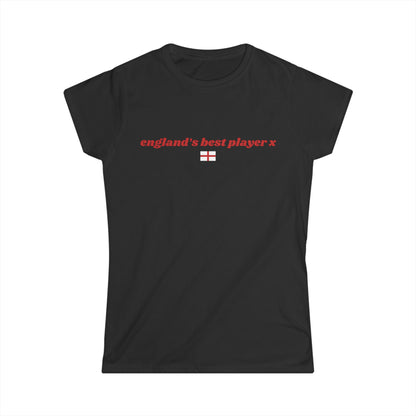"England's Best Player x" World Cup Women's Tee
