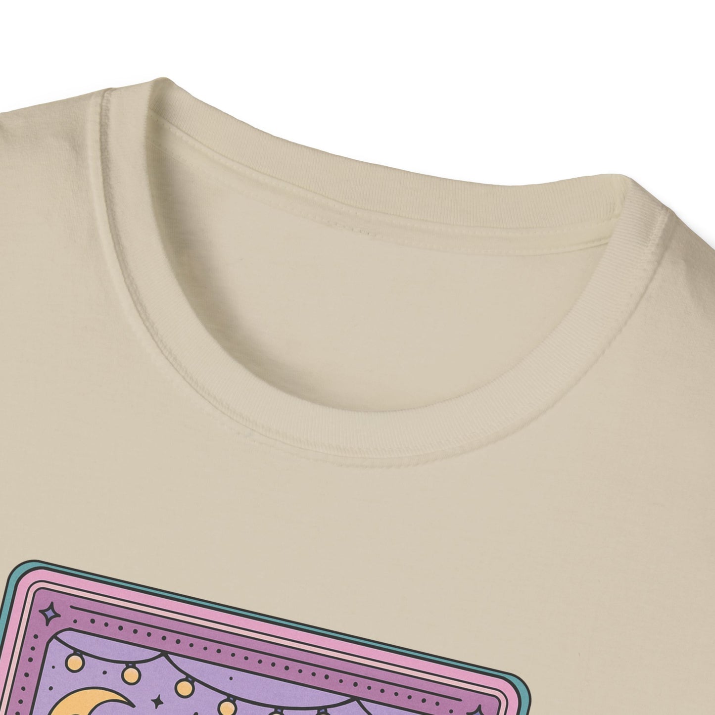 "The Hermit" Cartoon Tarot Card T-Shirt
