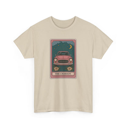 Mock Tarot Cards "The Chariot" Fiat 500 T-Shirt