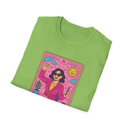 "The Girlboss" Cartoon Tarot Card T-Shirt