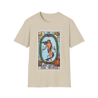 Das Welt Tarotkarten T-Shirt