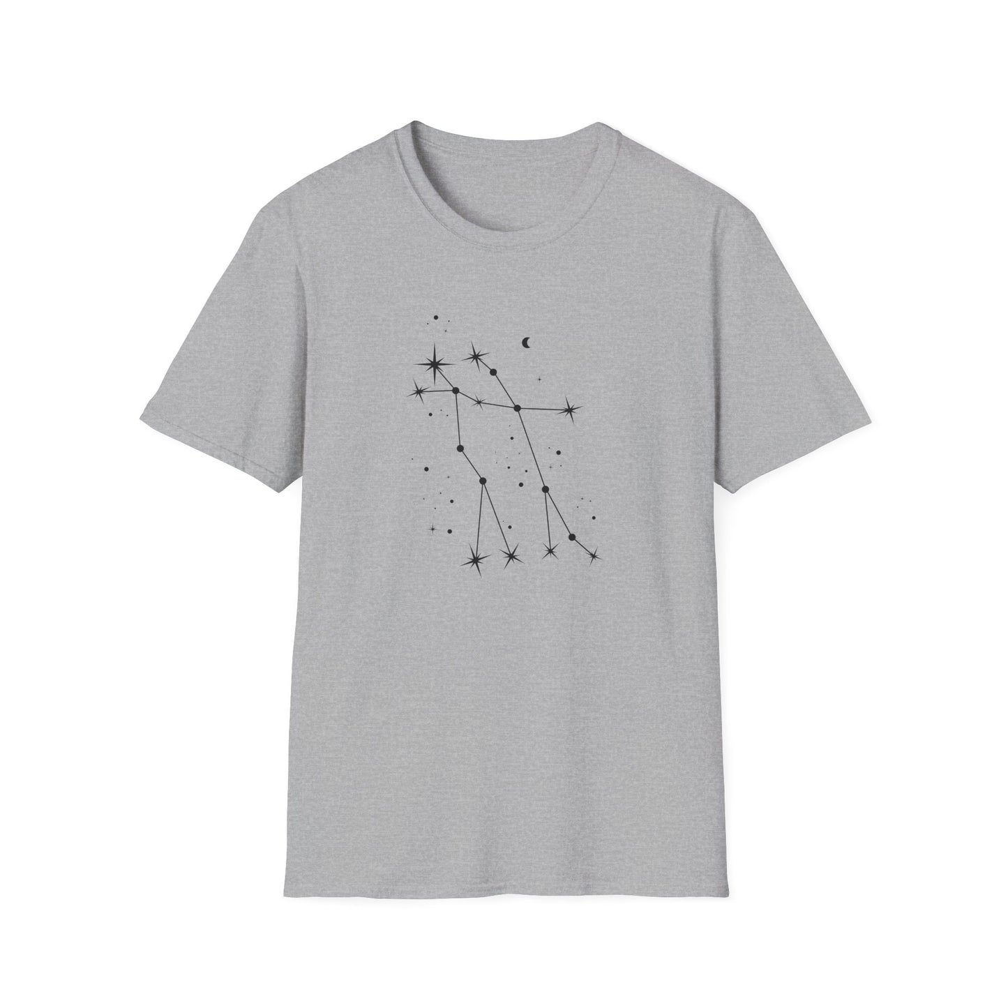 Gemini Zodiac Constellation T-Shirt