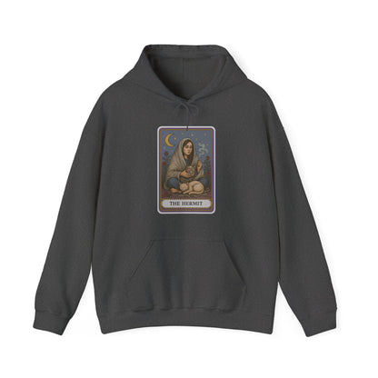 Mock Tarot Card "The Hermit" Hoodie
