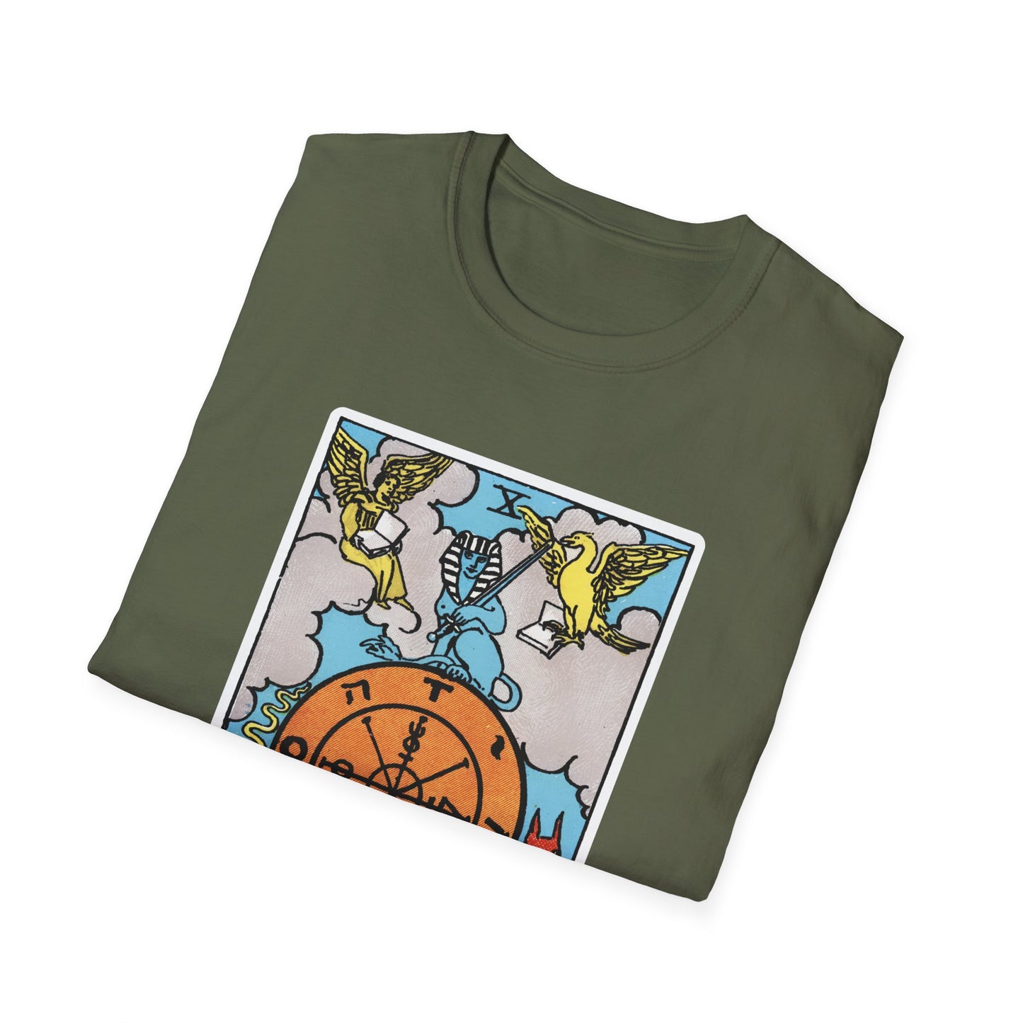 Rad des Schicksals Tarotkarten-T-Shirt