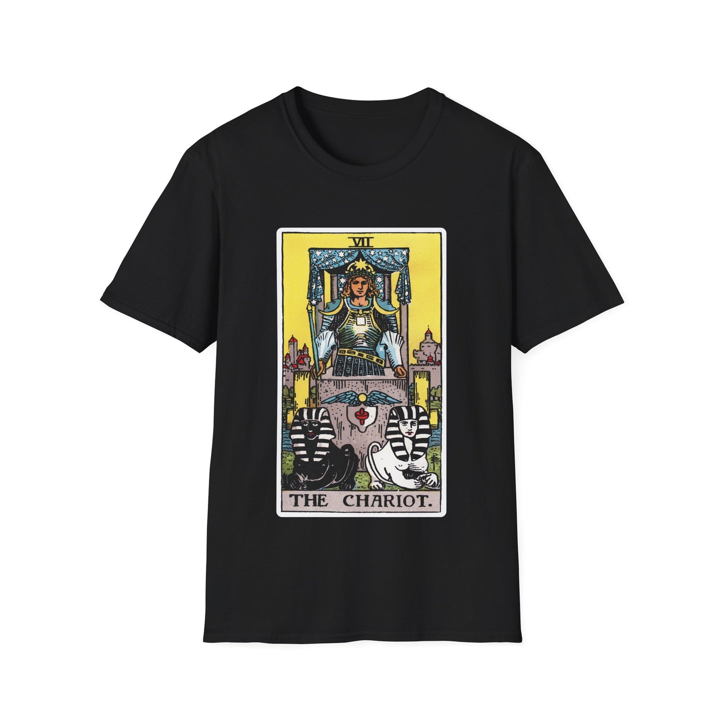 Camiseta de la Carta del Tarot El Carro