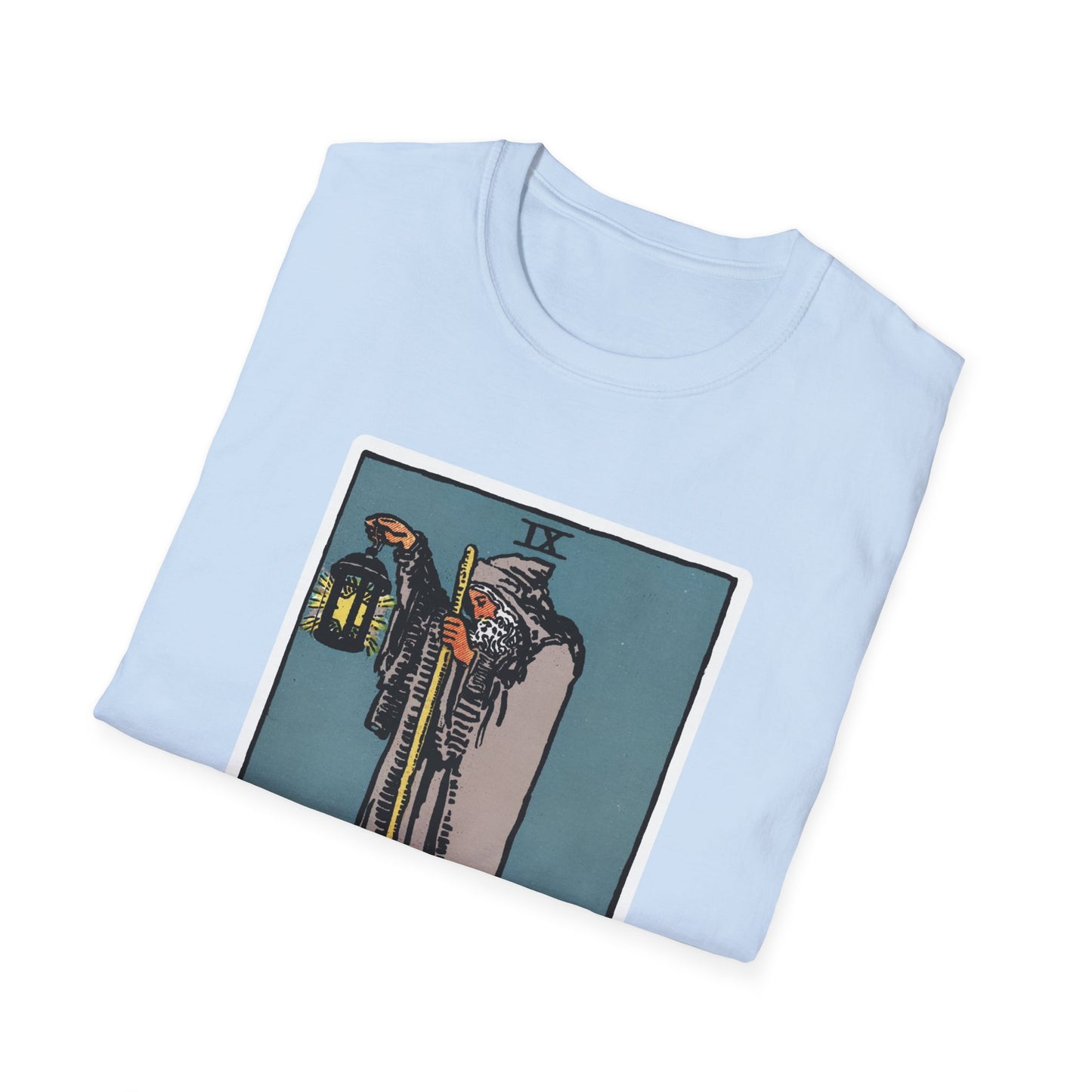 Camiseta con la carta del Tarot El Ermitaño