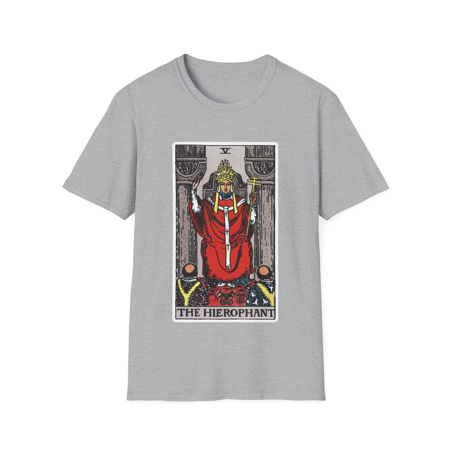 Hierophant Tarotkarten-T-Shirt