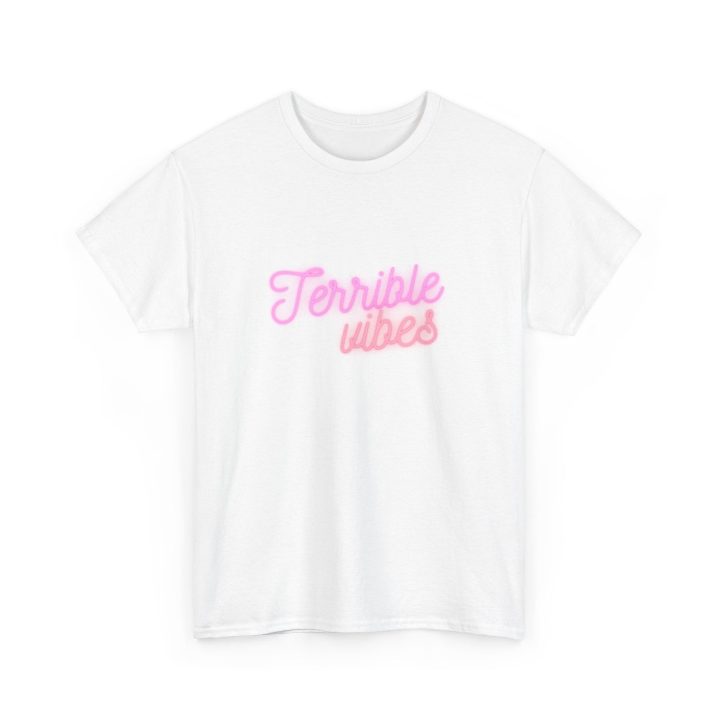 Neon Terrible Vibes Unisex T-Shirt
