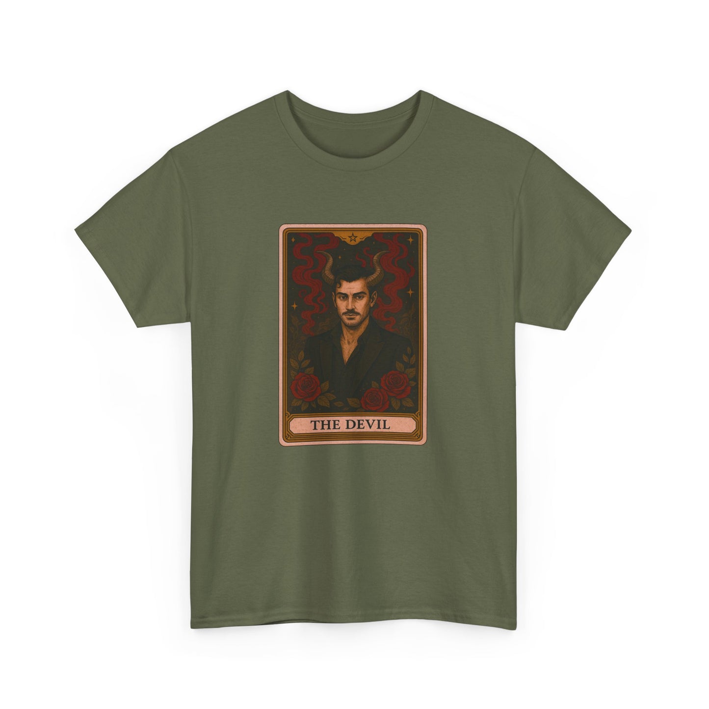 Mock Tarot Card "The Devil" (It's just a man...) Unisex T-Shirt