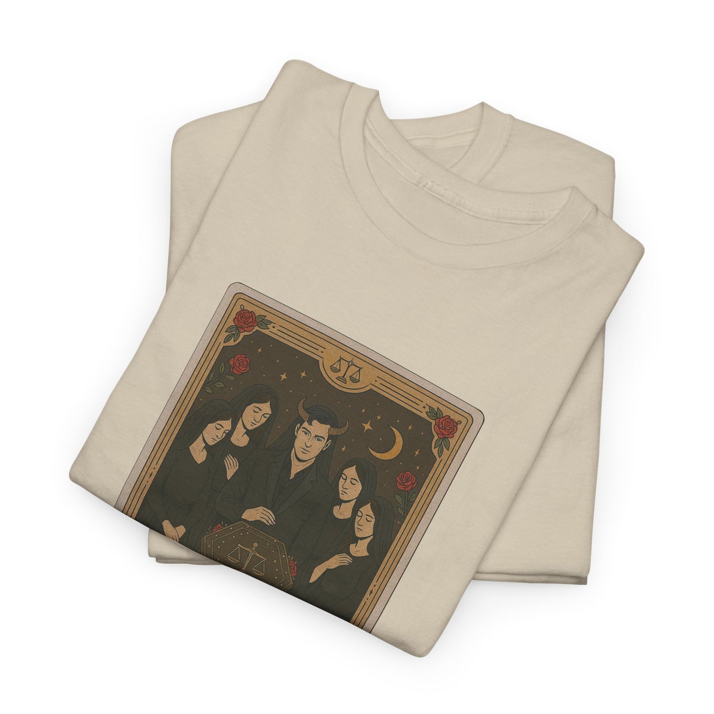 Mock Tarot Card "Justice" Unisex T-Shirt