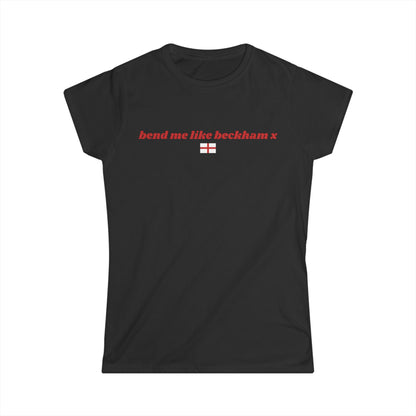 "bend me like beckham x" World Cup Women's Tee