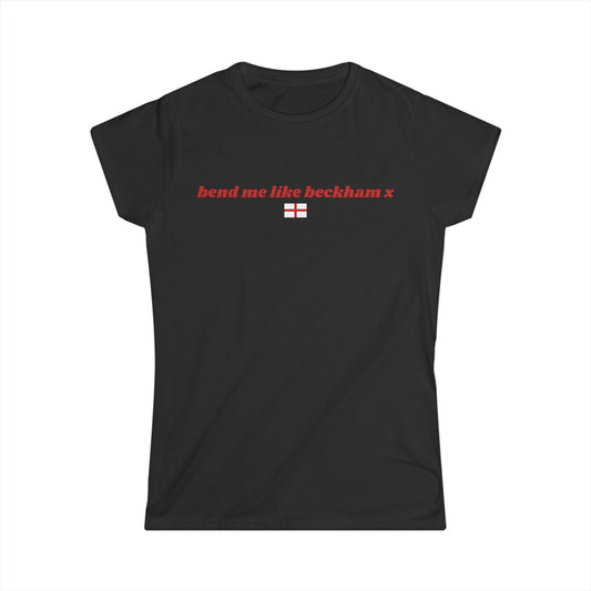 "bend me like beckham x" World Cup Women's Tee