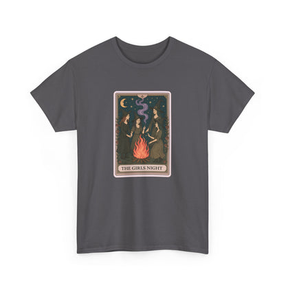 Mock Tarot Card "The Girls Night" Witch T-Shirt