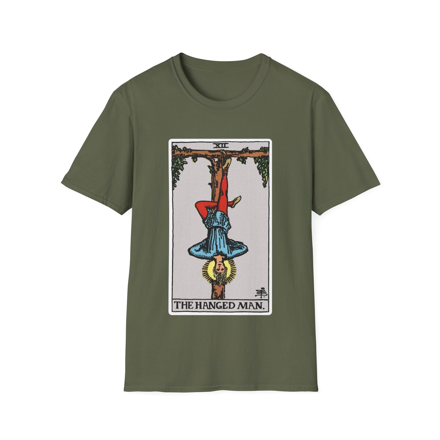 Camiseta de la Carta del Tarot del Colgado