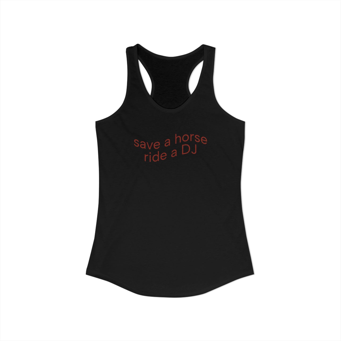 Save a Horse Ride a DJ Y2K Tank