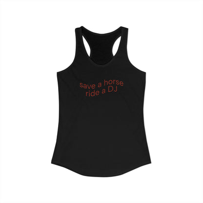 Save a Horse Ride a DJ Y2K Tank