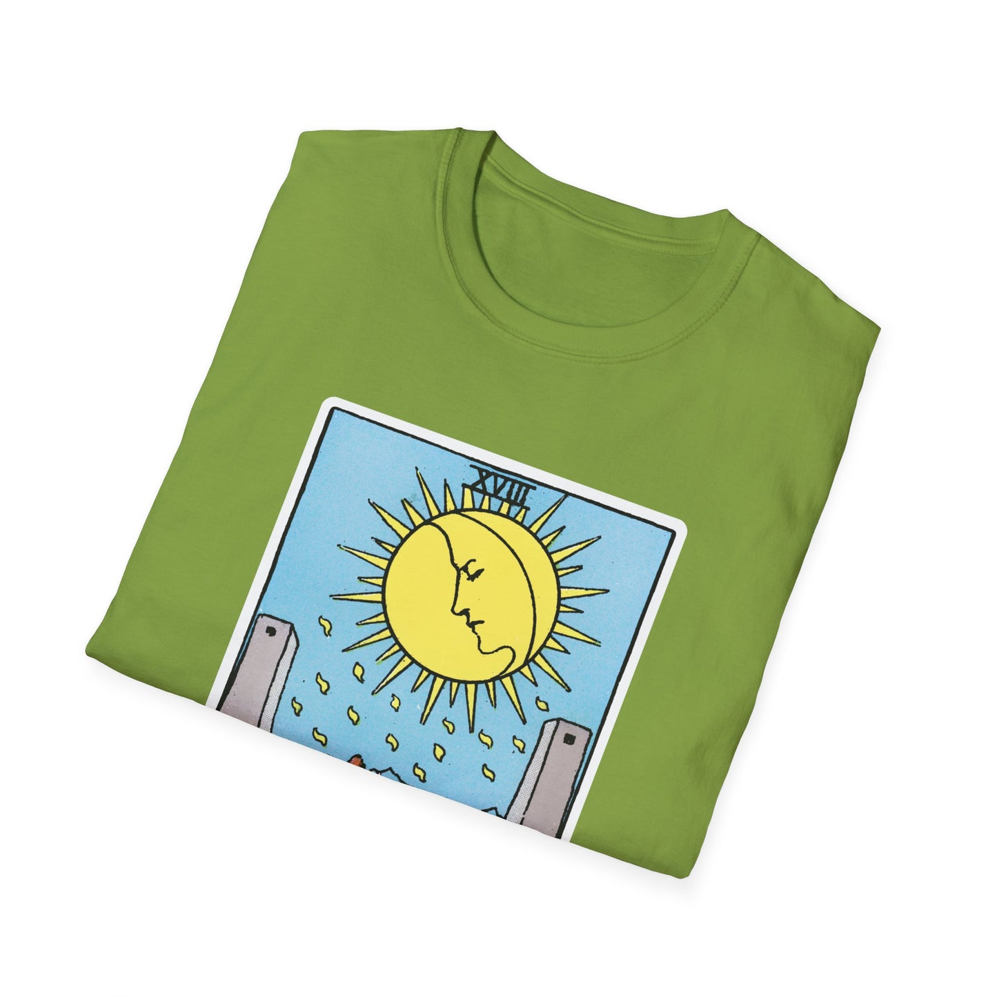 Camiseta de la Carta del Tarot La Luna
