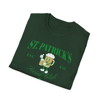 Camiseta gráfica de jarra de cerveza de San Patricio
