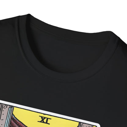 Camiseta de la Carta del Tarot de la Justicia